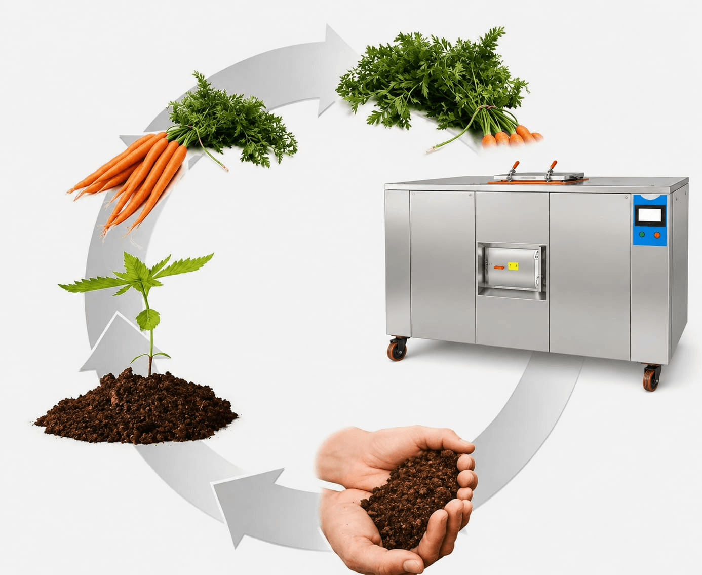 Organic waste composter