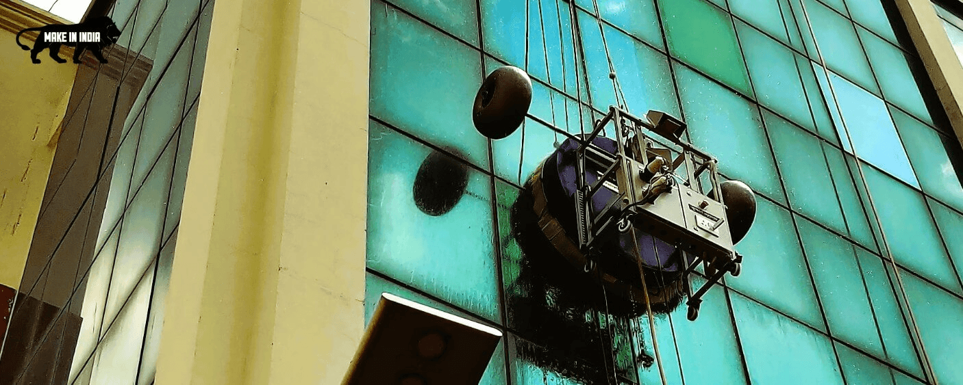 Palaash Eco Solutions Automated Facade Cleaning System