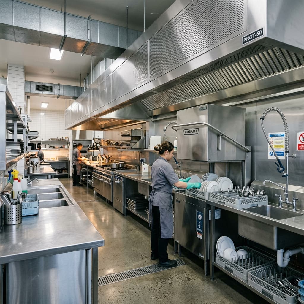 Industrial kitchens & large canteens
